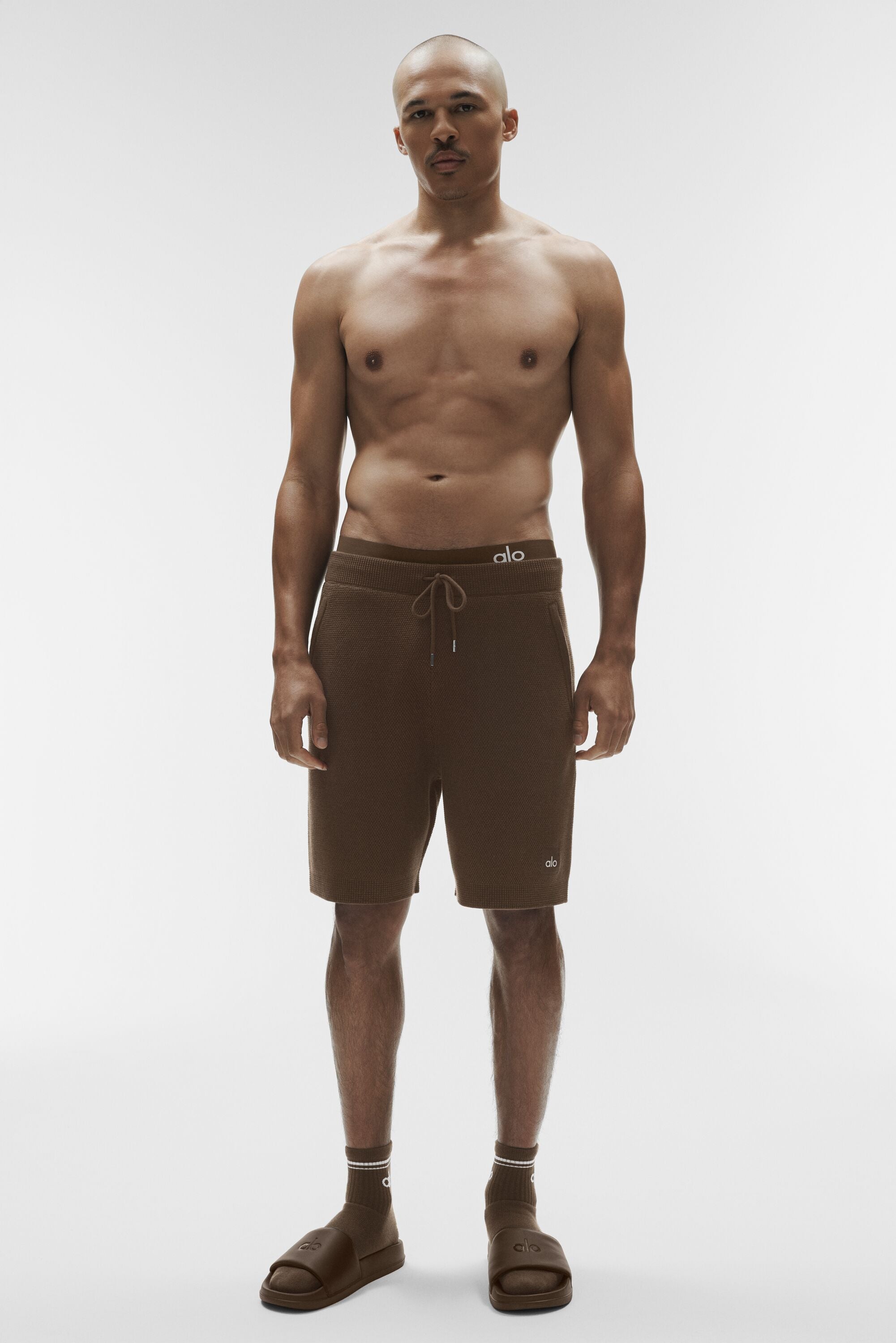7 Sports Club Sweater Knit Short - Espresso