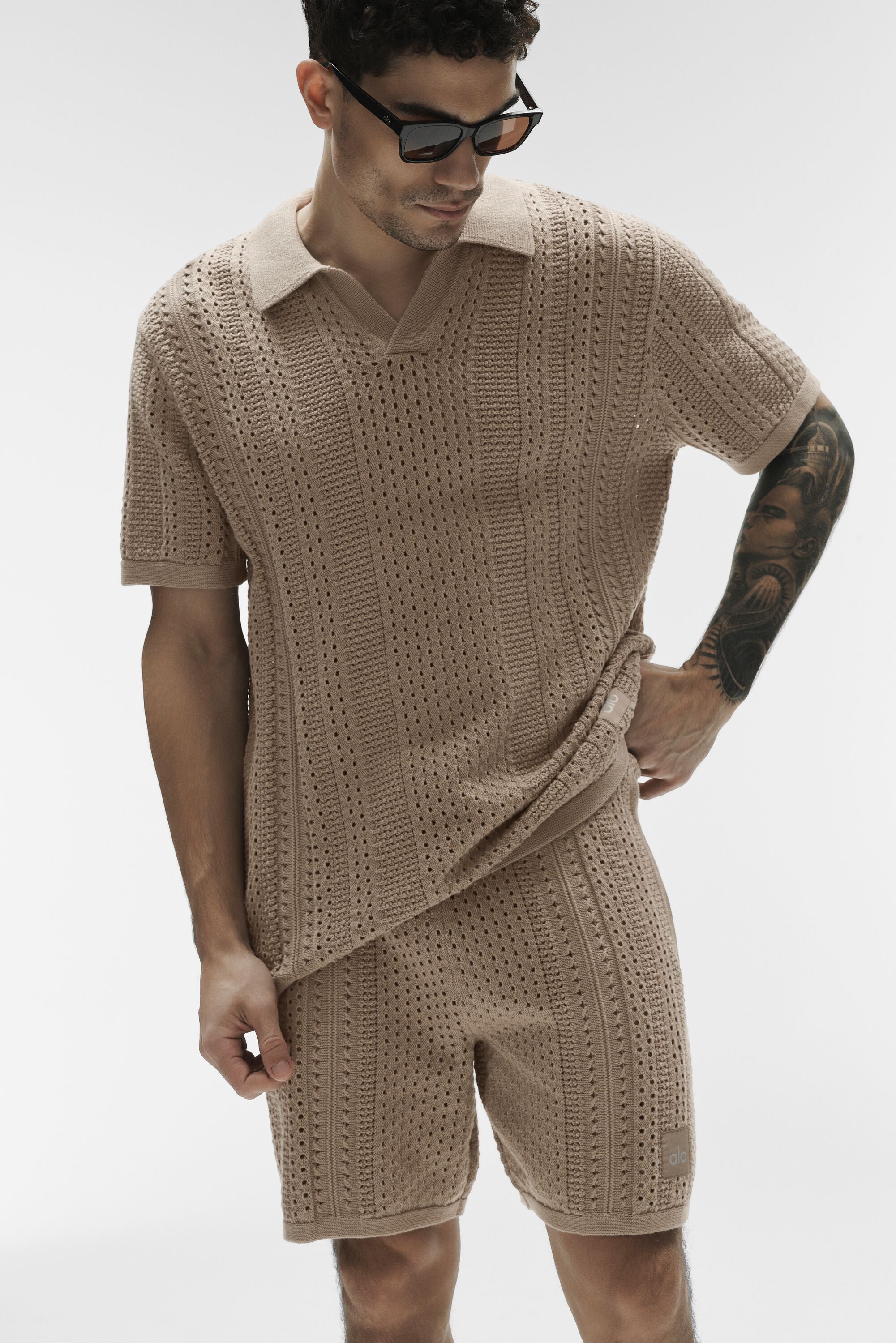 7 Coastline Knit Short - Gravel