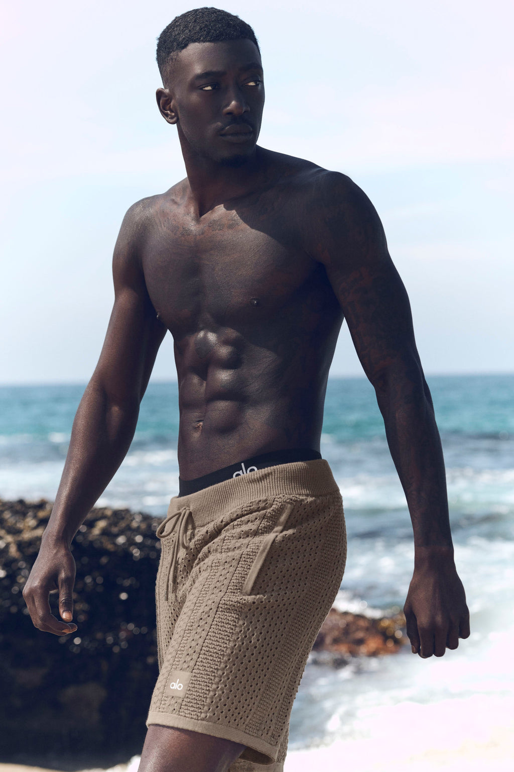 7 Coastline Knit Short - Gravel