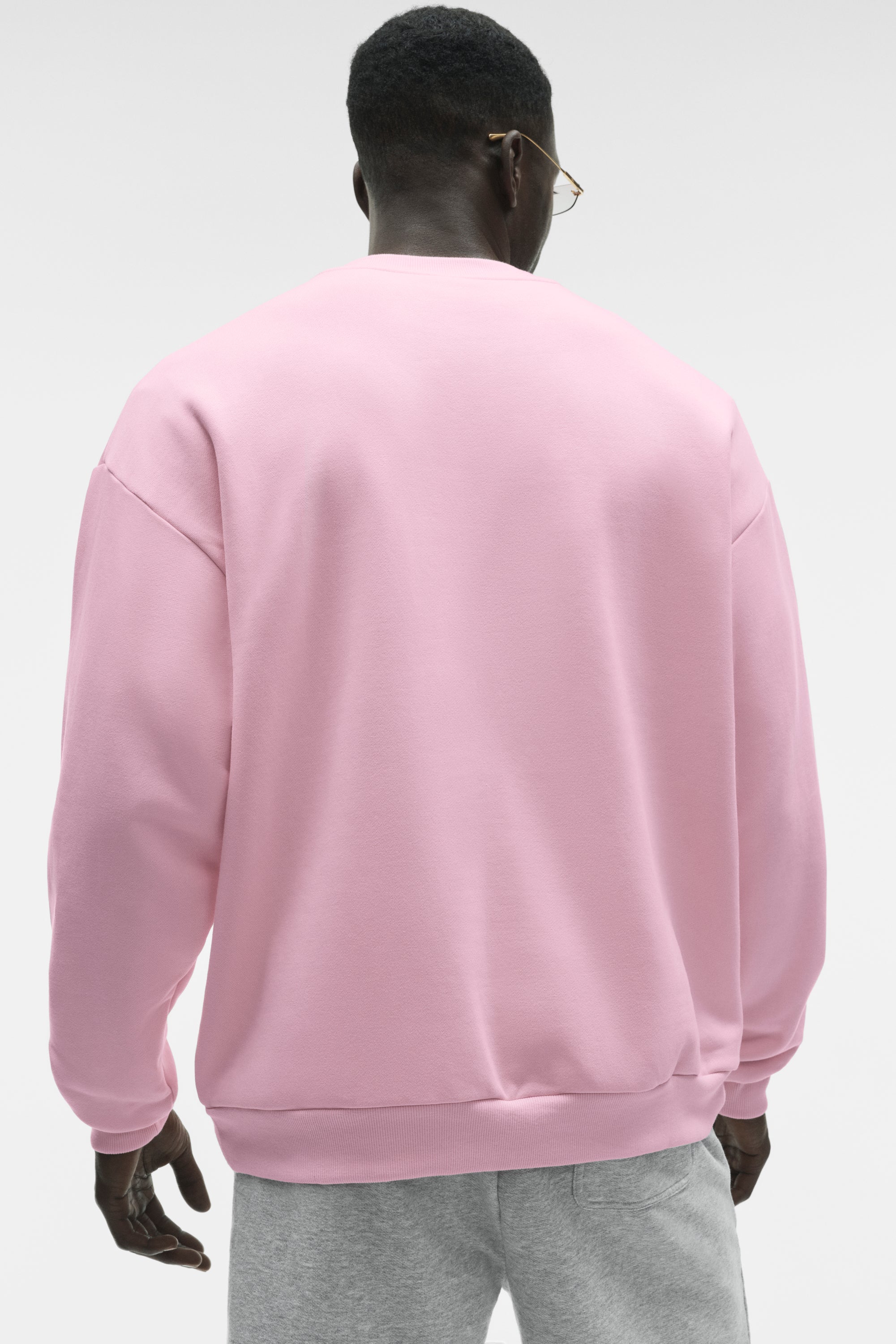 Accolade Crew Neck Pullover - Pink Marshmallow