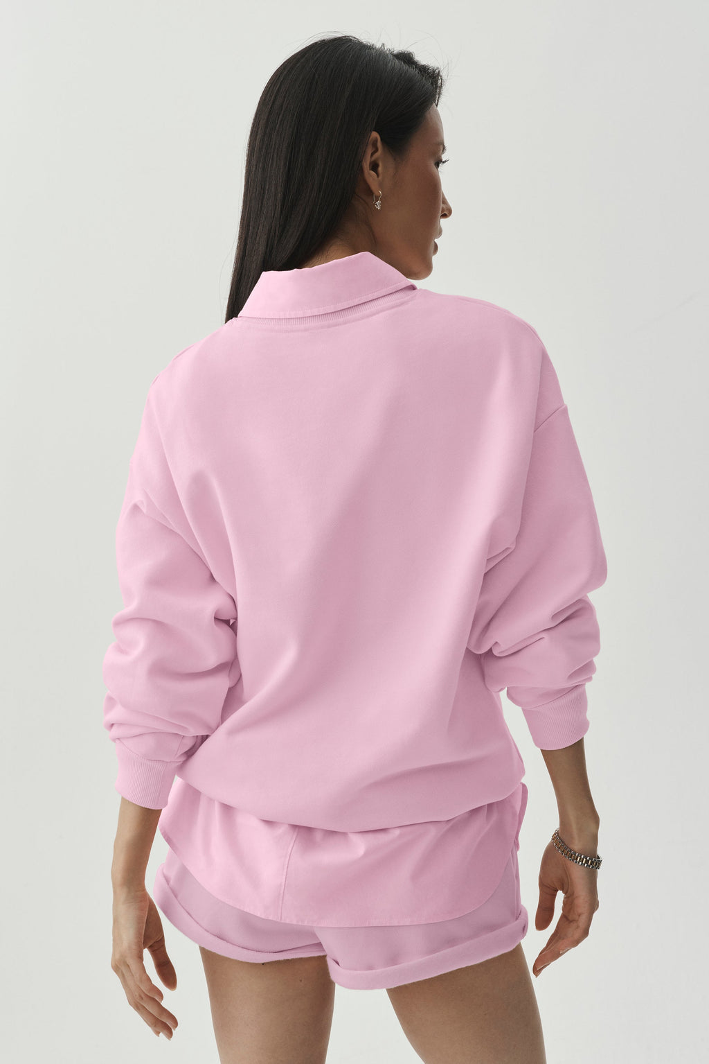 Accolade Crew Neck Pullover - Pink Marshmallow