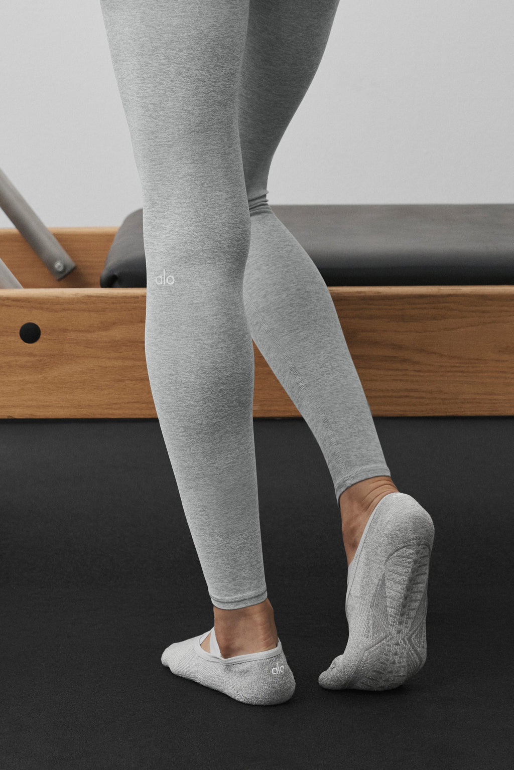 Alosoft High-Waist 7/8 Highlight Legging - Vintage Athletic Heather