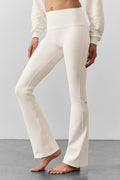 Airbrush High-Waist Bootcut Legging (Regular) - Ivory