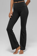 ALO Softsculpt High-Waist Bootcut Legging (Regular) - Black