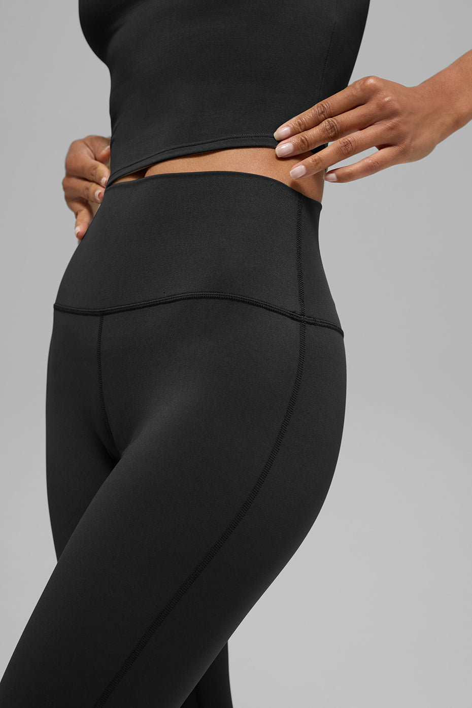 ALO Softsculpt High-Waist Bootcut Legging (Regular) - Black