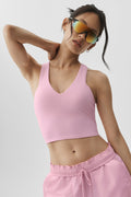 Airbrush Real Bra Tank - Pink Marshmallow